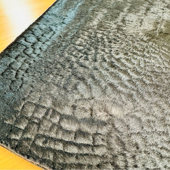 Mer-Sea Black Cowhide Travel Wallet Organizer | Preloved - Picture 2 of 7